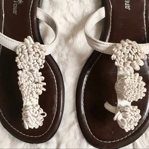 Montego Bay Club Flat Thong Slip On Sandals Size 7 - Picture 3 of 14